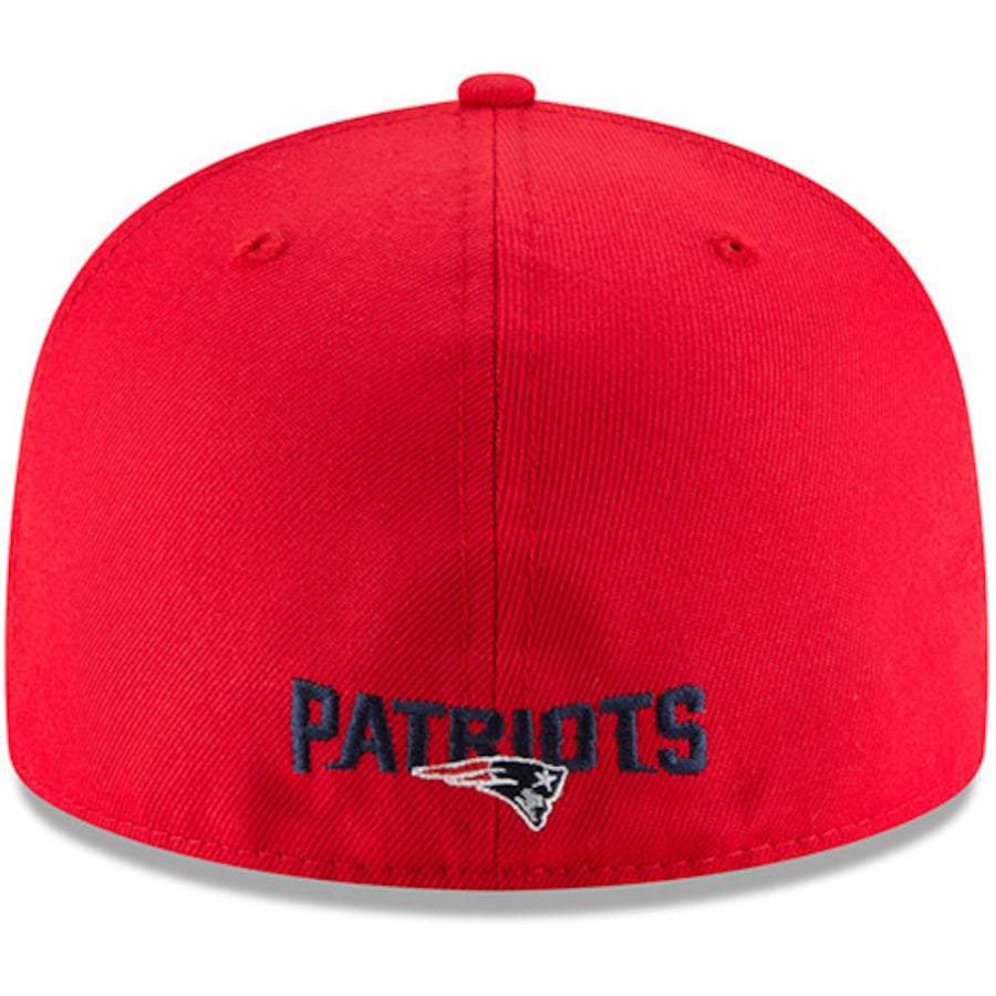 New Era New England Patriots Red 2021 59FIFTY Fitted Hat - Image 4