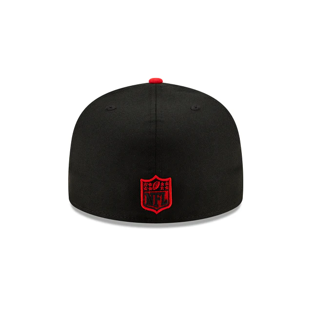 New Era New England Patriots State Logo Reflect Red Bottom Fitted Hat - Image 5