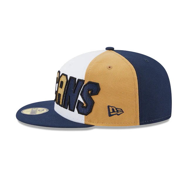 New Era New Orleans Pelicans 2023 Back Half Edition 59FIFTY Fitted Hat - Image 5