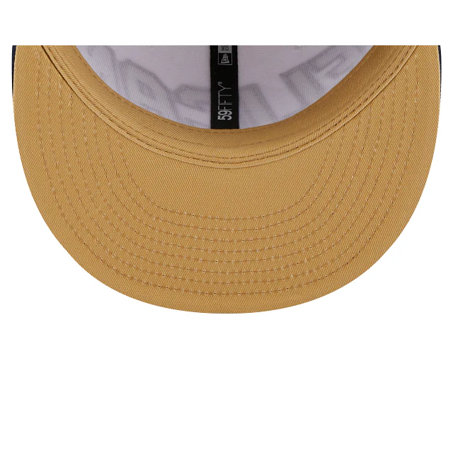 New Era New Orleans Pelicans 2023 Back Half Edition 59FIFTY Fitted Hat - Image 7
