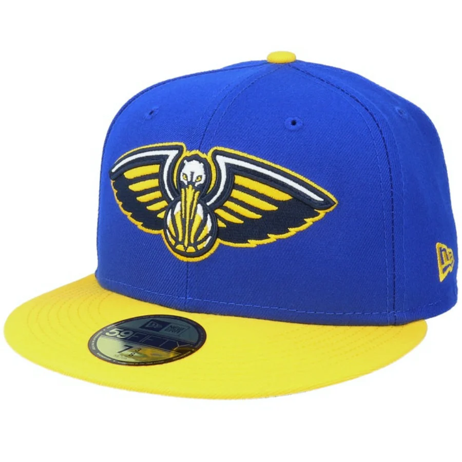 New Era New Orleans Pelicans Royal Blue/Yellow Colorpack 59FIFTY Fitted Hat