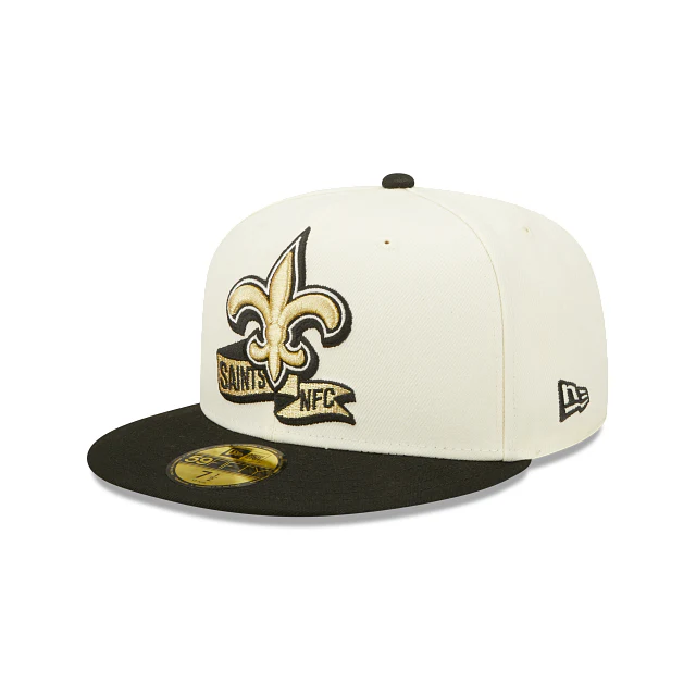 New Era New Orleans Saints 2022 Sideline 59FIFTY Fitted Hat - Image 3
