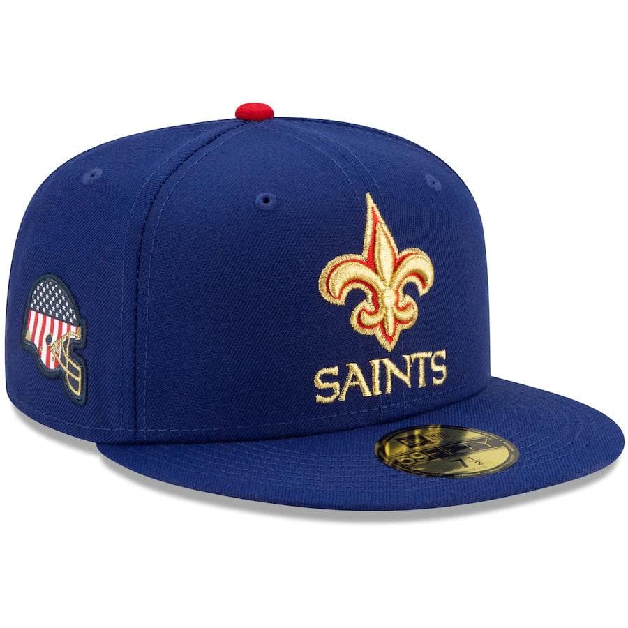 New Era New Orleans Saints Americana 2021 59FIFTY Fitted Hat - Image 3