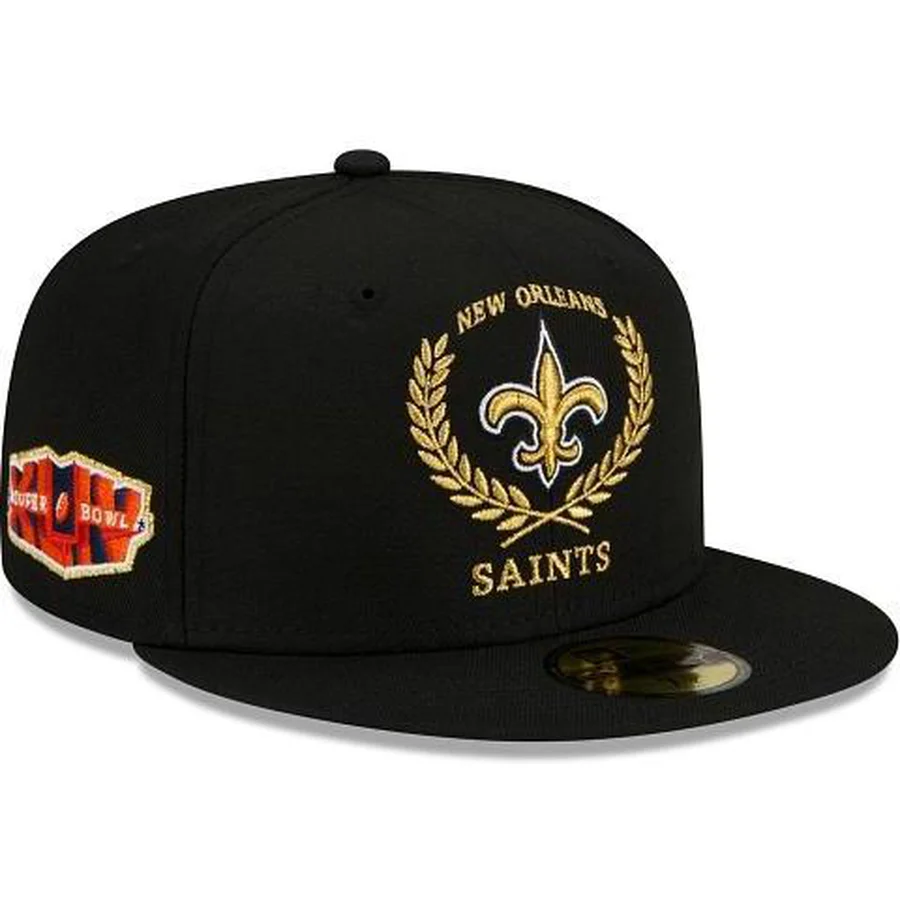 New Era New Orleans Saints Gold Classic 59fifty Fitted Hat