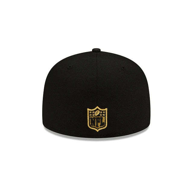 New Era New Orleans Saints Gold Classic 59fifty Fitted Hat - Image 4