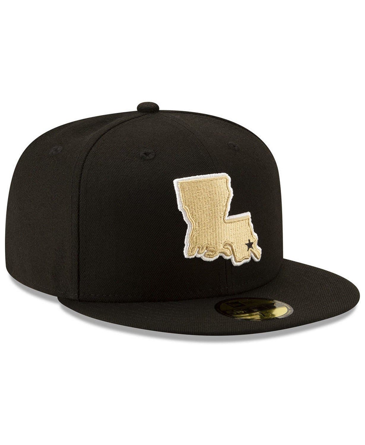 New Era New Orleans Saints Logo Elements 59Fifty Fitted Hat - Image 3