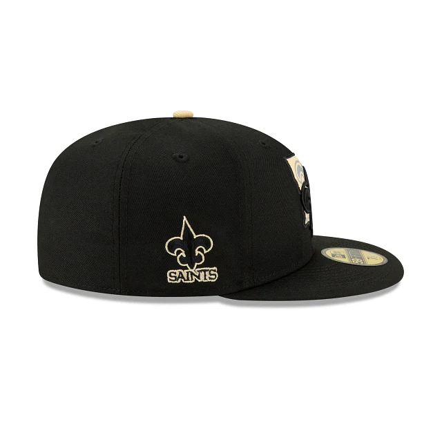 New Era New Orleans Saints State Logo Reflect Fitted Hat - Image 3