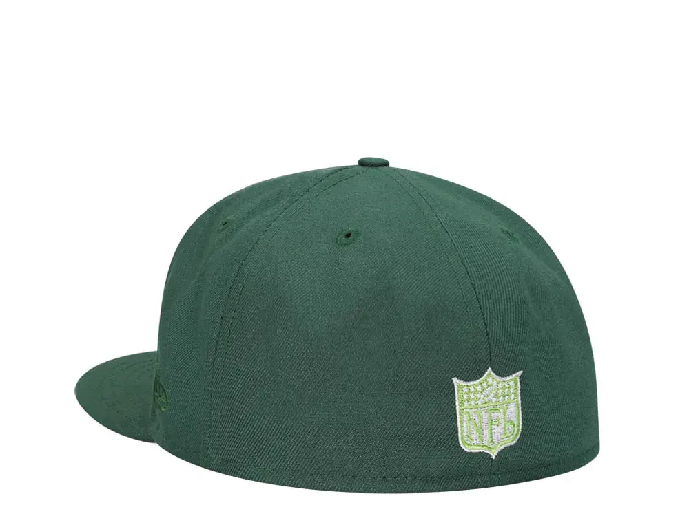 New Era New York Giants 1986 Pro Bowl Green Script 59FIFTY Fitted Hat - Image 3