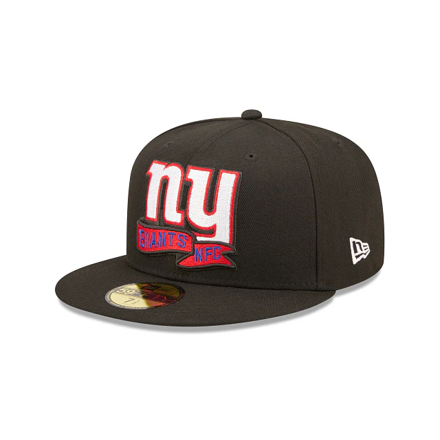 New Era New York Giants 2022 Sideline Black 59FIFTY Fitted Hat - Image 3