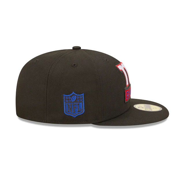 New Era New York Giants 2022 Sideline Black 59FIFTY Fitted Hat - Image 4