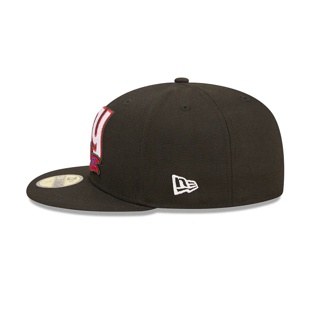 New Era New York Giants 2022 Sideline Black 59FIFTY Fitted Hat - Image 5