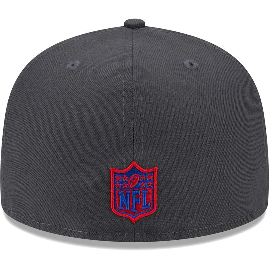 New Era New York Giants Graphite Color Dim 59FIFTY Fitted Hat - Image 3