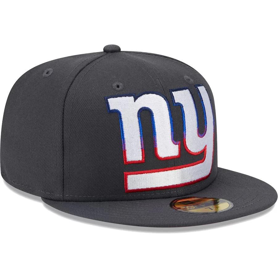 New Era New York Giants Graphite Color Dim 59FIFTY Fitted Hat - Image 4
