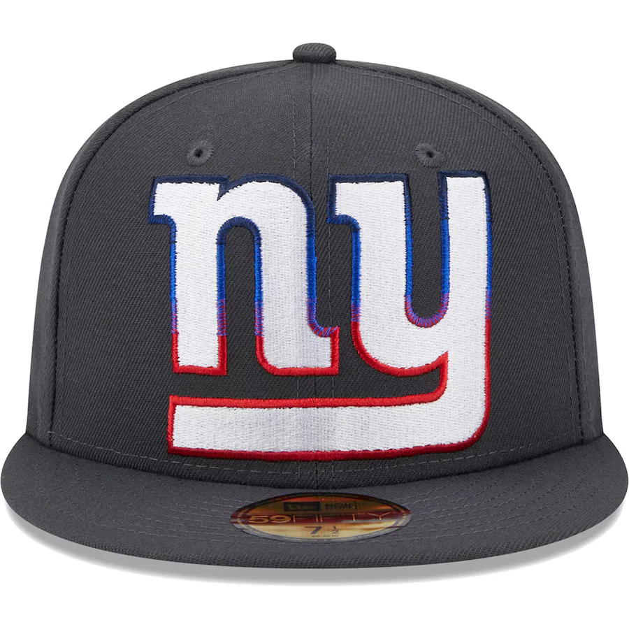 New Era New York Giants Graphite Color Dim 59FIFTY Fitted Hat - Image 5