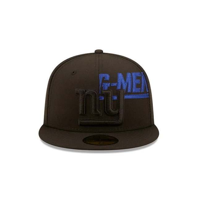 New Era New York Giants Logo Feature 2022 59FIFTY  Fitted Hat - Image 2