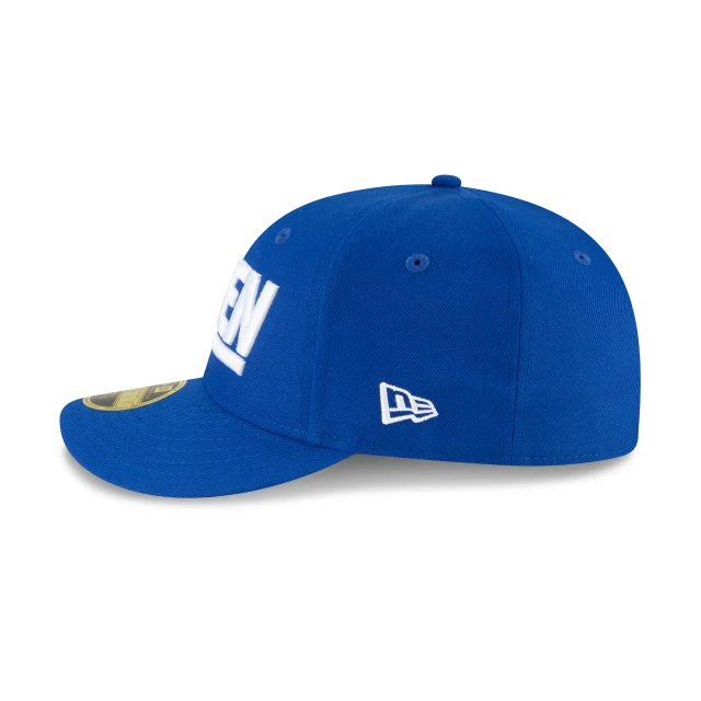 New Era 
						New York Giants Logo Mix Low Profile 59fifty Fitted Hat - Image 5