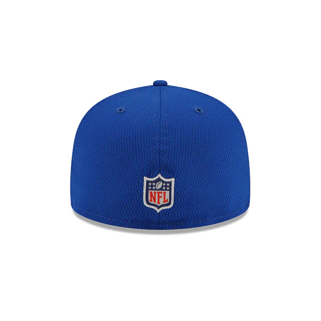 New Era New York Giants NFL Sideline Road 2021 Blue 59FIFTY Fitted Hat - Image 6