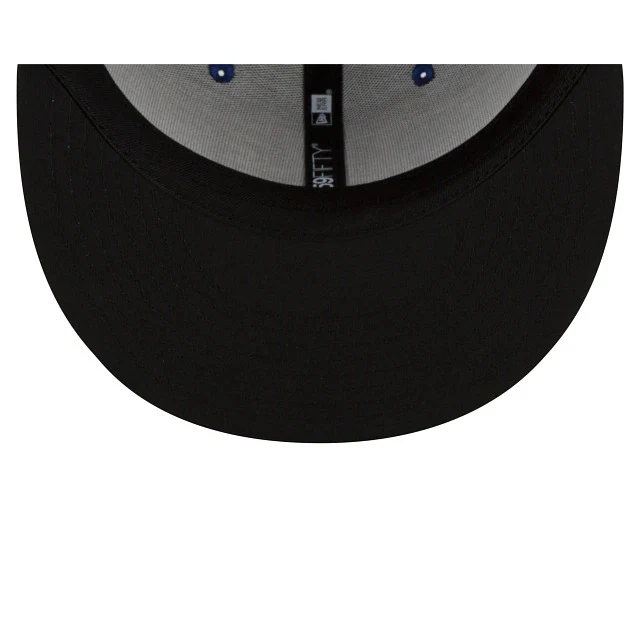 New Era New York Giants NFL Sideline Road 2021 Blue 59FIFTY Fitted Hat - Image 7