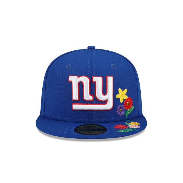 New Era New York Giants Visor Bloom 2022 59FIFTY Fitted Hat - Image 3