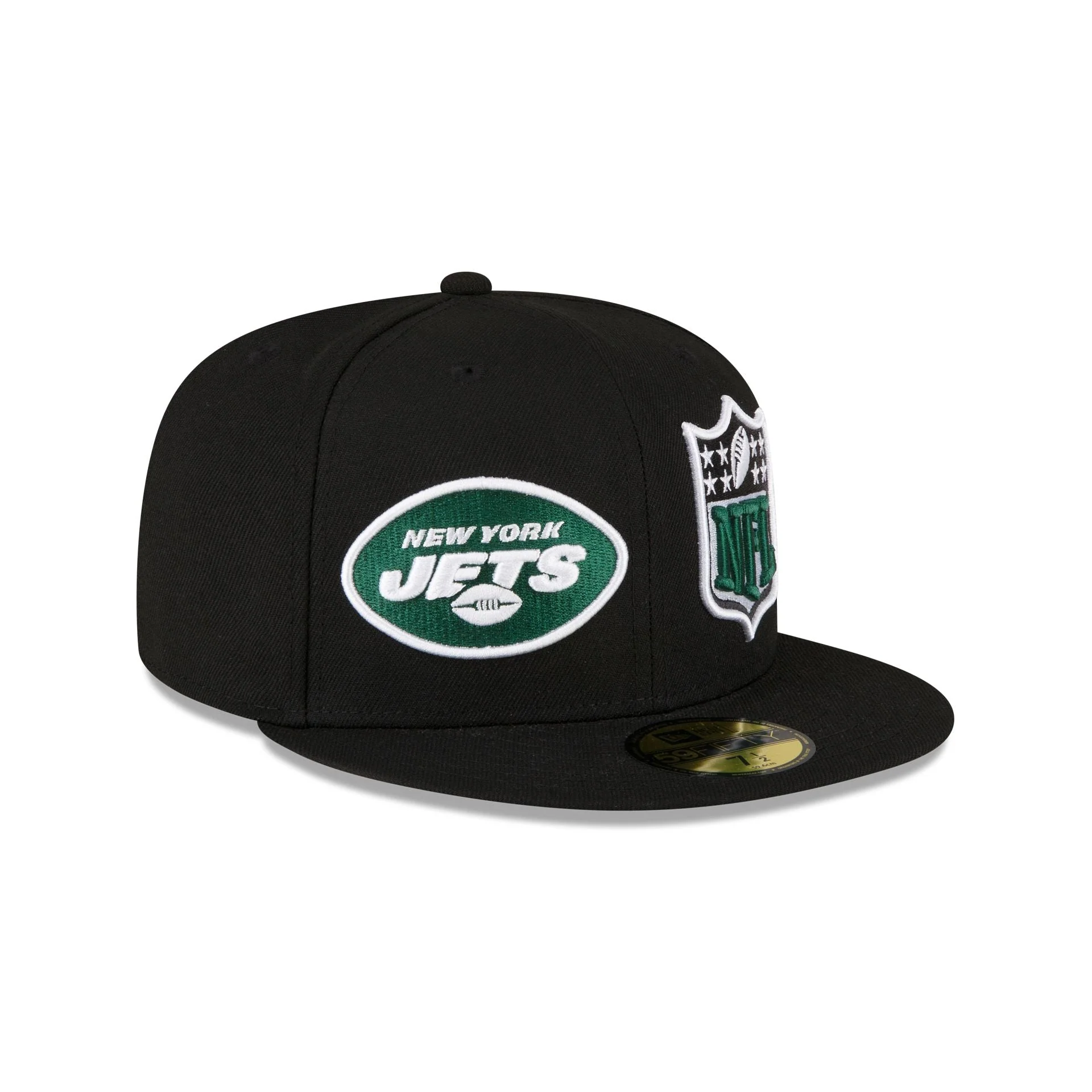 New Era New York Jets 2023 Sideline Black 59FIFTY Fitted Hat - Image 3