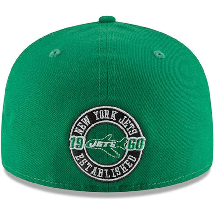 New Era New York Jets Green Omaha Throwback 59FIFTY Fitted Hat - Image 3