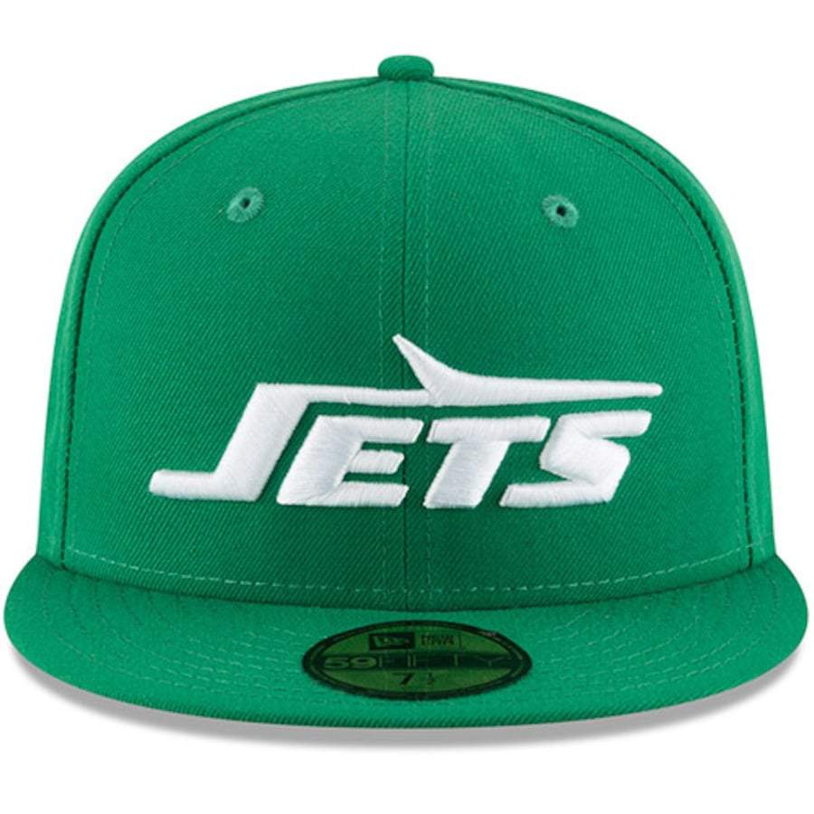 New Era New York Jets Green Omaha Throwback 59FIFTY Fitted Hat - Image 5