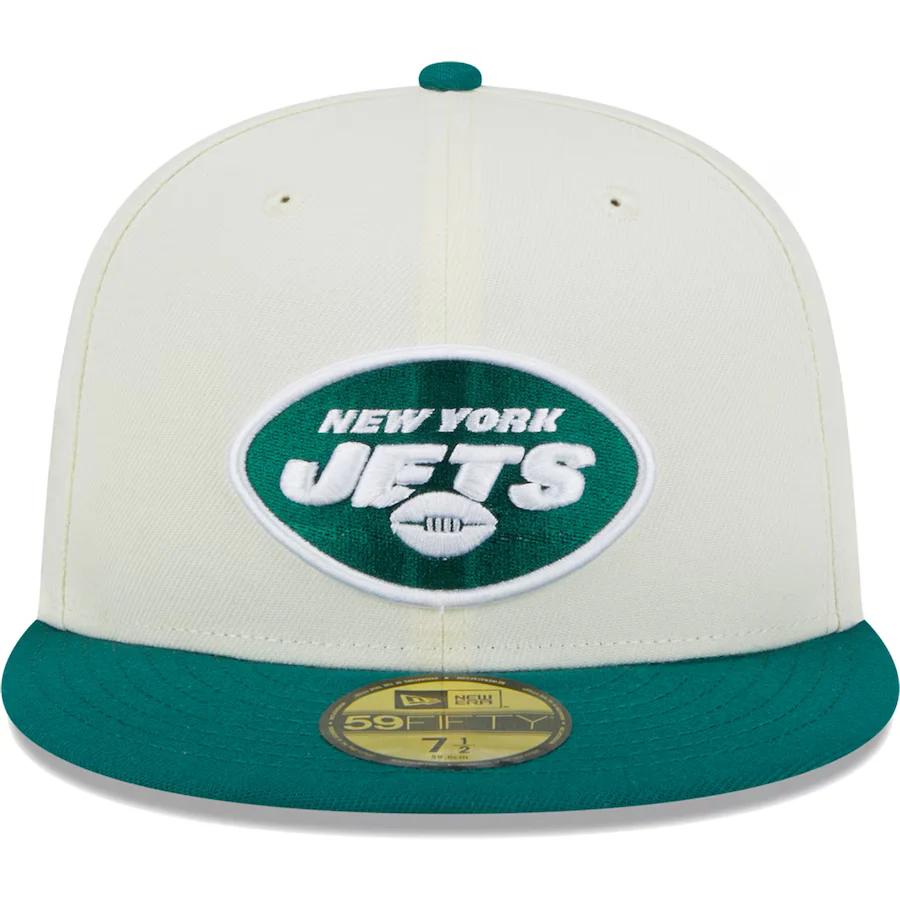 New Era New York Jets Retro 2023 59FIFTY Fitted Hat - Image 5