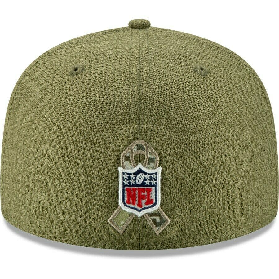 New Era New York Jets Salute To Service 59FIFTY Fitted Hat - Image 4