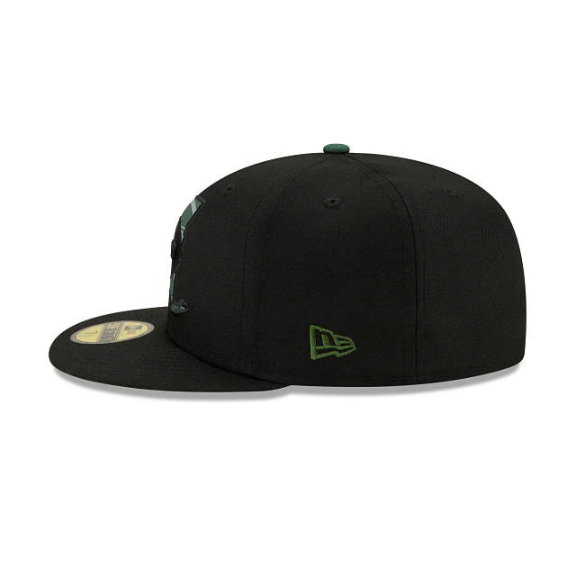 New Era New York Jets State Logo Reflect Fitted Hat - Image 4