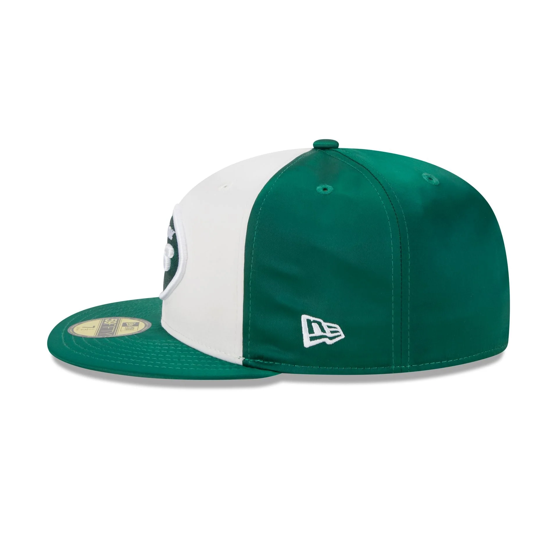 New Era New York Jets Throwback Satin 2023 59FIFTY Fitted Hat - Image 5