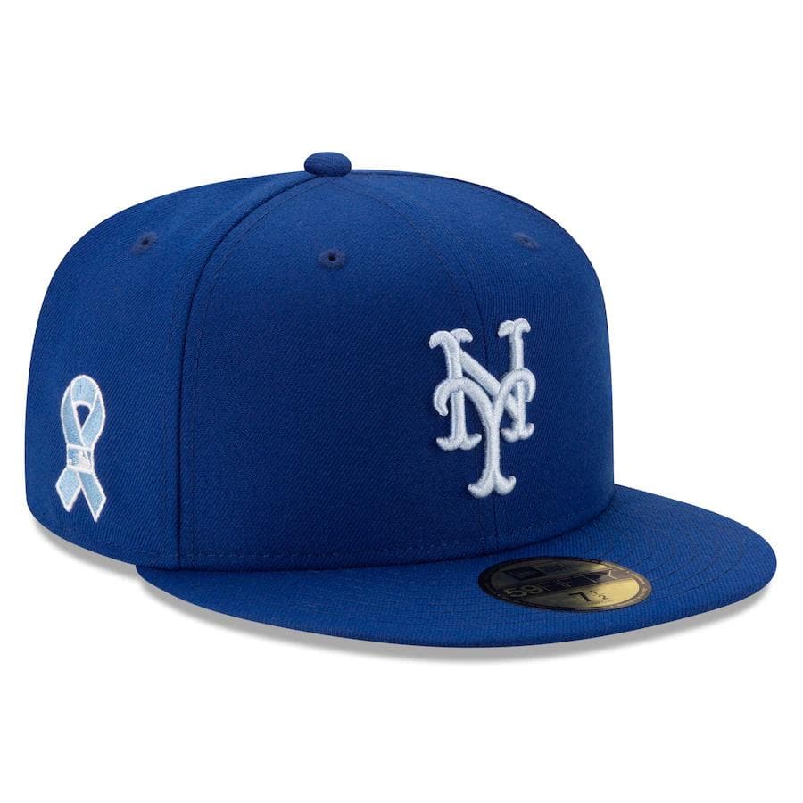 New Era New York Mets 2021 Father's Day On-Field Blue 59FIFTY Fitted Hat - Image 3