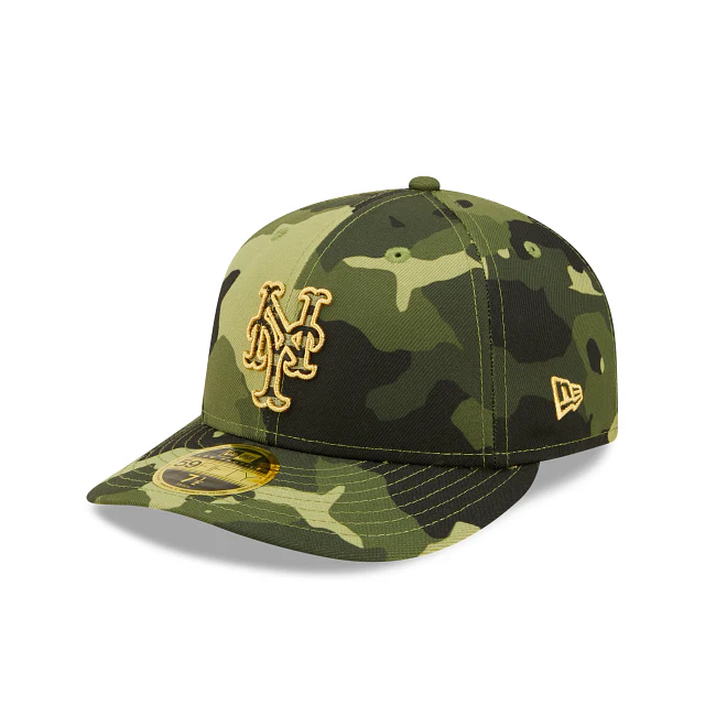 New Era  New York Mets 2022 Armed Forces Day Low Profile 59FIFTY Fitted Hat - Image 2