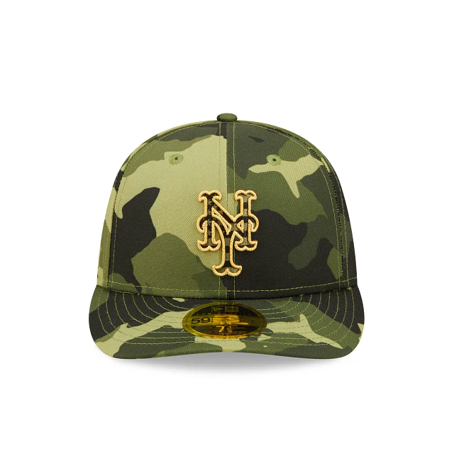 New Era  New York Mets 2022 Armed Forces Day Low Profile 59FIFTY Fitted Hat - Image 3