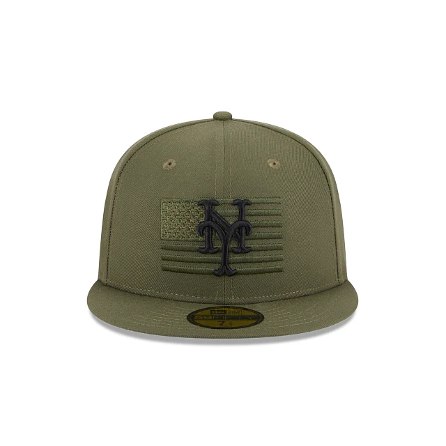 New Era New York Mets Armed Forces Day 2023 59FIFTY Fitted Hat - Image 2