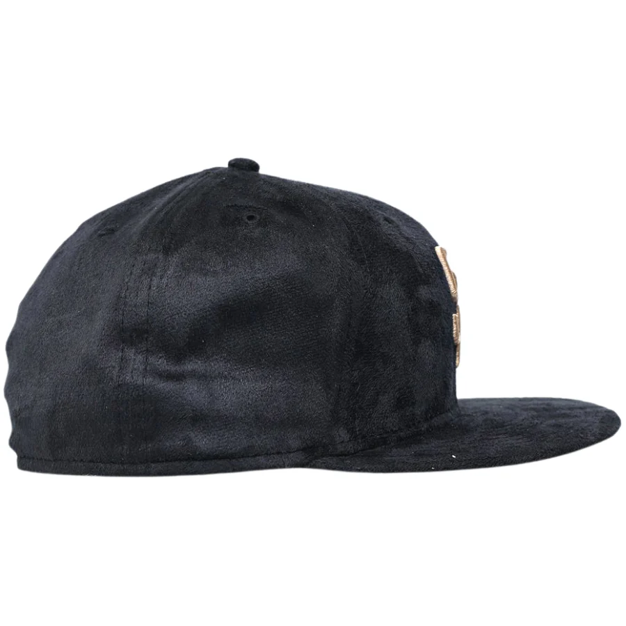 New Era New York Mets Black Suede & Tan 59FIFTY Fitted Hat - Image 3