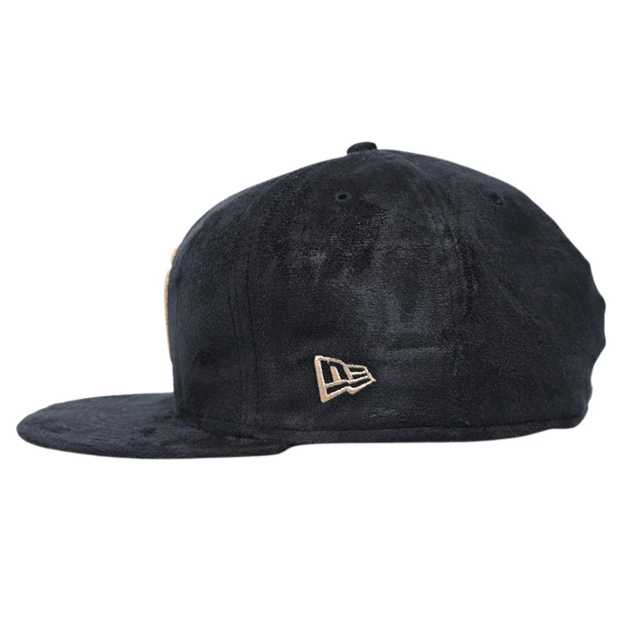 New Era New York Mets Black Suede & Tan 59FIFTY Fitted Hat - Image 5