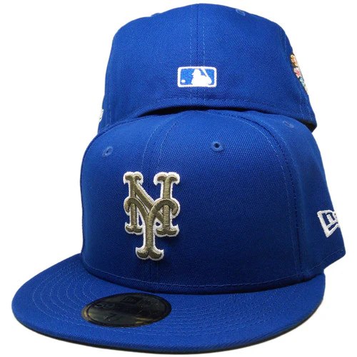 New Era New York Mets Blue Botanical 2023 59FIFTY Fitted Hat - Image 3