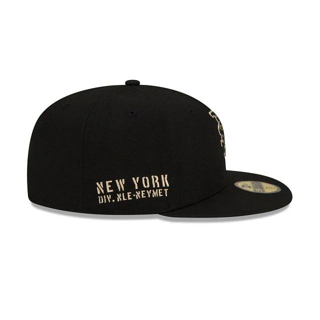 New Era New York Mets Tiger Camo Undervisor 59FIFTY Fitted Hat - Image 6