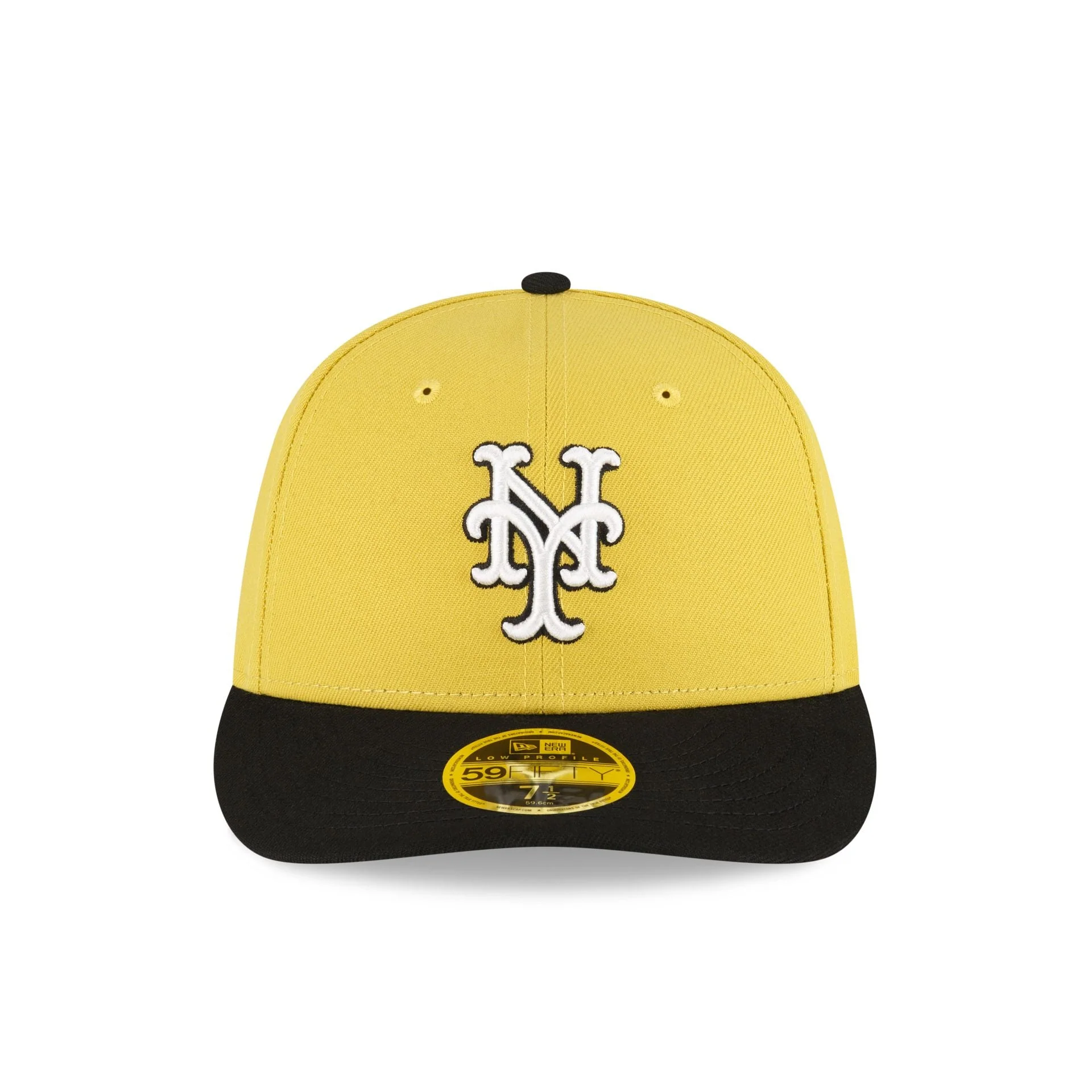 New Era New York Mets Chartreuse Crown Low Profile 2023 59FIFTY Fitted Hat - Image 2