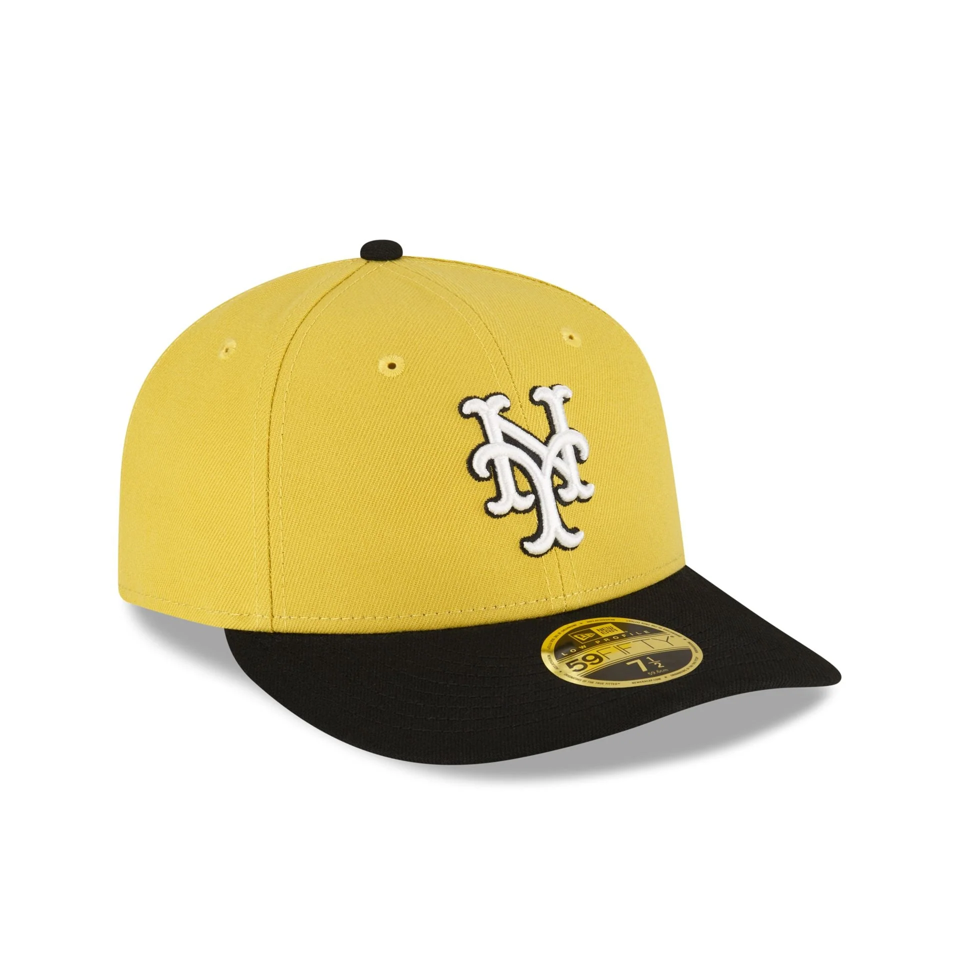 New Era New York Mets Chartreuse Crown Low Profile 2023 59FIFTY Fitted Hat - Image 3