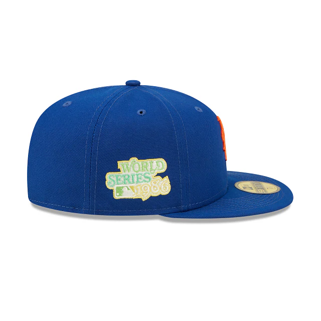 New Era New York Mets Citrus Pop 2022 59FIFTY Fitted Hat - Image 4