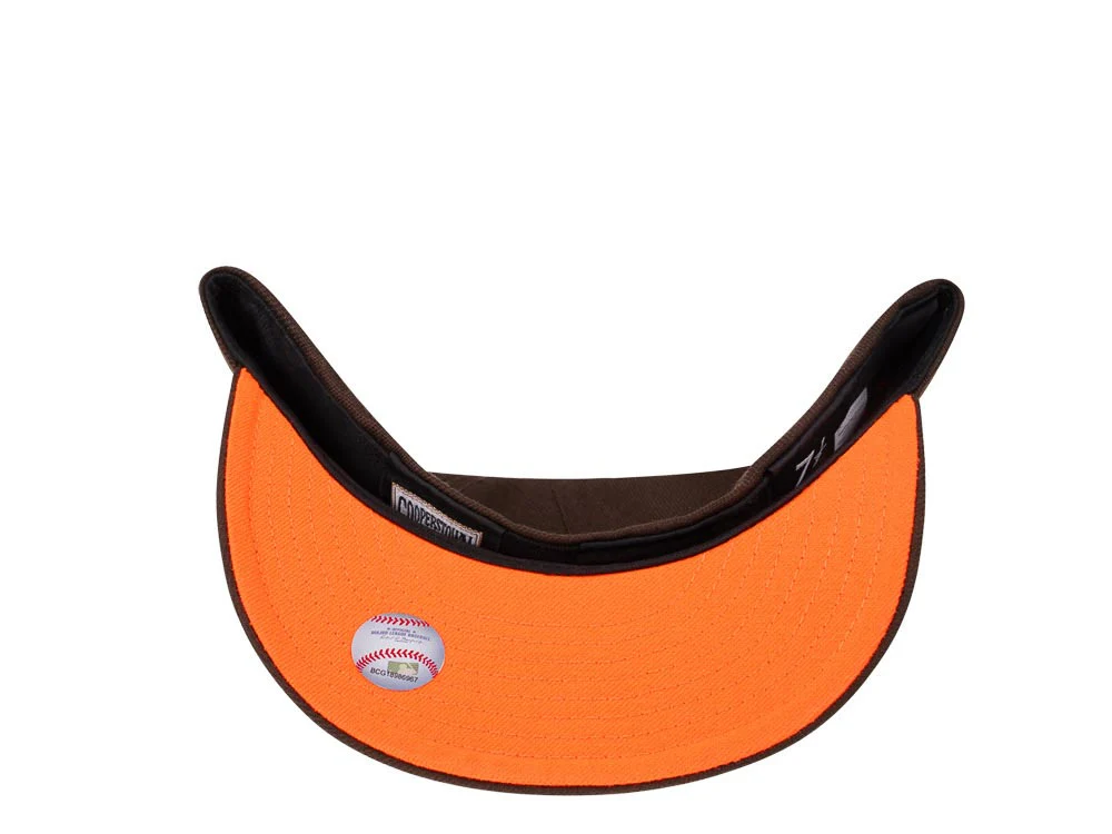 New Era New York Mets Coffee Flame Shea Stadium 59FIFTY Fitted Cap - Image 2