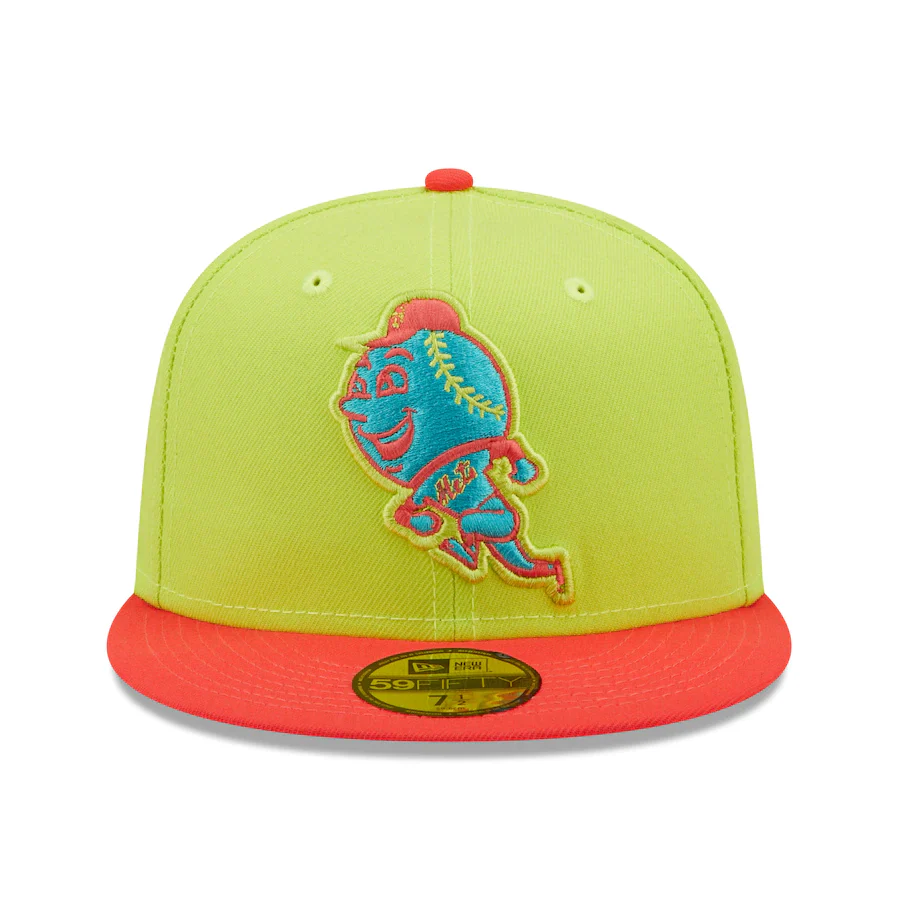 New Era New York Mets Cyber Highlighter 59FIFTY Fitted Hat - Image 5