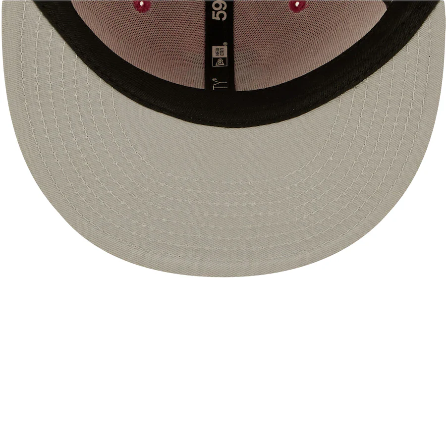 New Era New York Mets Hot Pink 59FIFTY Fitted Hat - Image 2