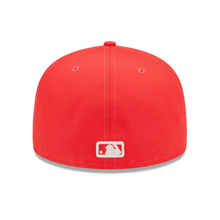 New Era New York Mets Lava Highlighter Logo 59FIFTY Fitted Hat - Image 3