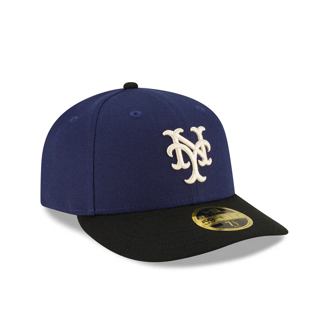 New Era New York Mets Navy Low Profile 2023 59FIFTY Fitted Hat - Image 3