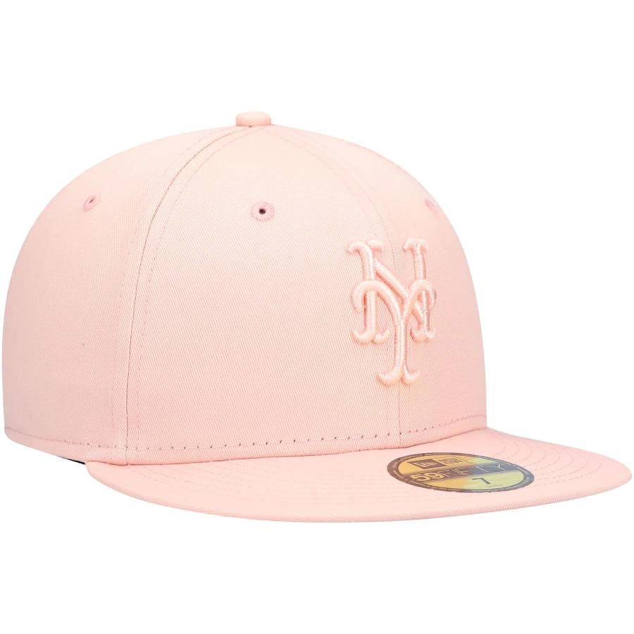 New Era New York Mets Pink Tonal Blush Sky 59FIFTY Fitted Hat - Image 3