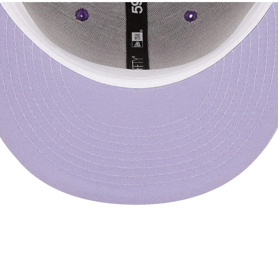 New Era New York Mets Purple Lavender Undervisor 59FIFTY Fitted Hat - Image 2