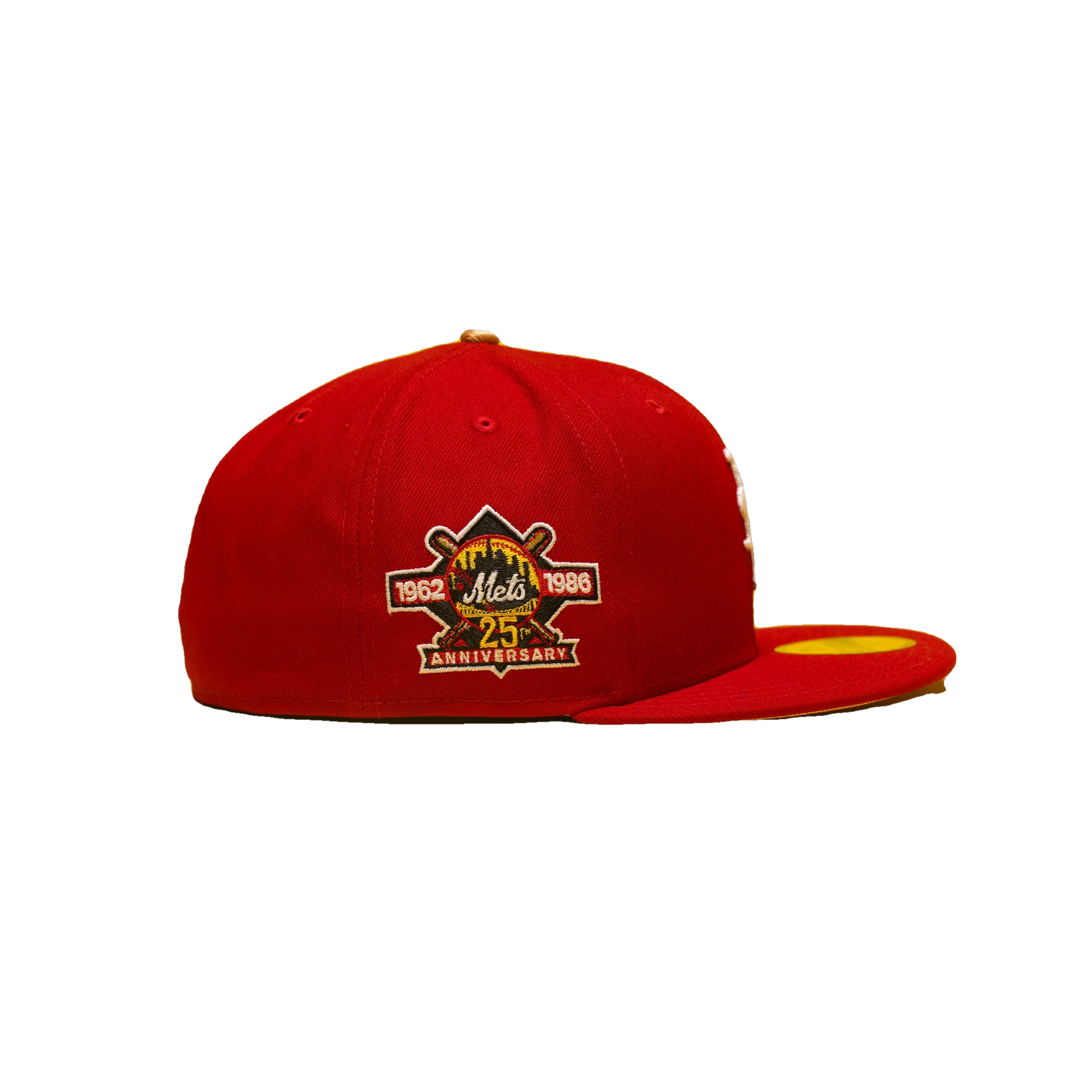 New Era New York Mets Red 25th Anniversary 59FIFTY Fitted Hat - Image 2