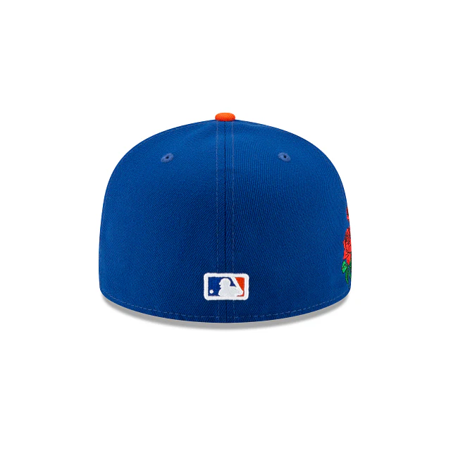 New Era New York Mets State Flower 59Fifty Fitted Hat - Image 5